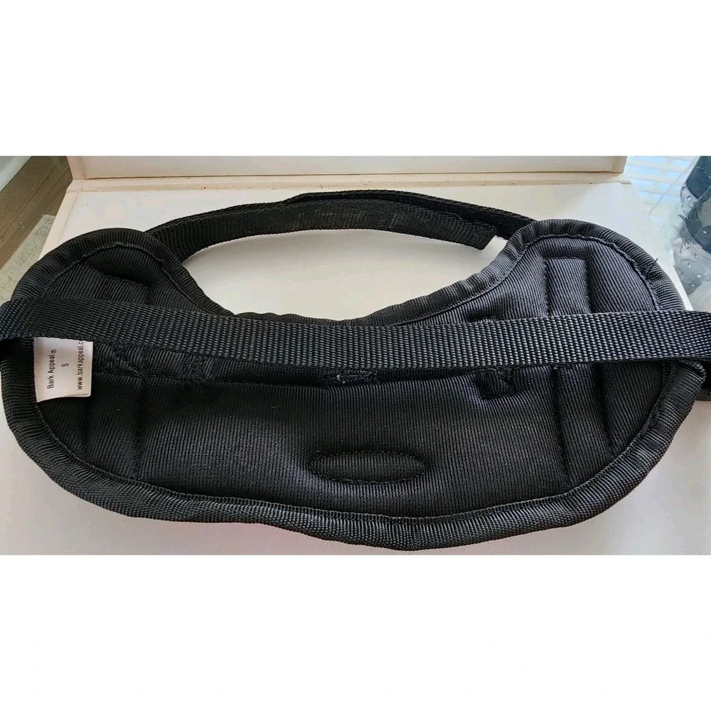 Bark Appeal Dog Harness In Black and Pink Size Small